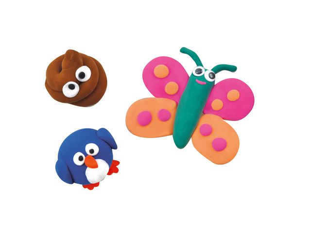 Modellera PLAYBOX 350g gul